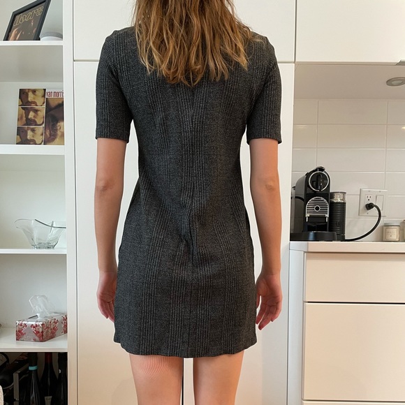 Theory Shirt Dress in Plaid - Picture 2 of 4